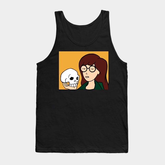 To be or not to be Daria Tank Top by Karambola